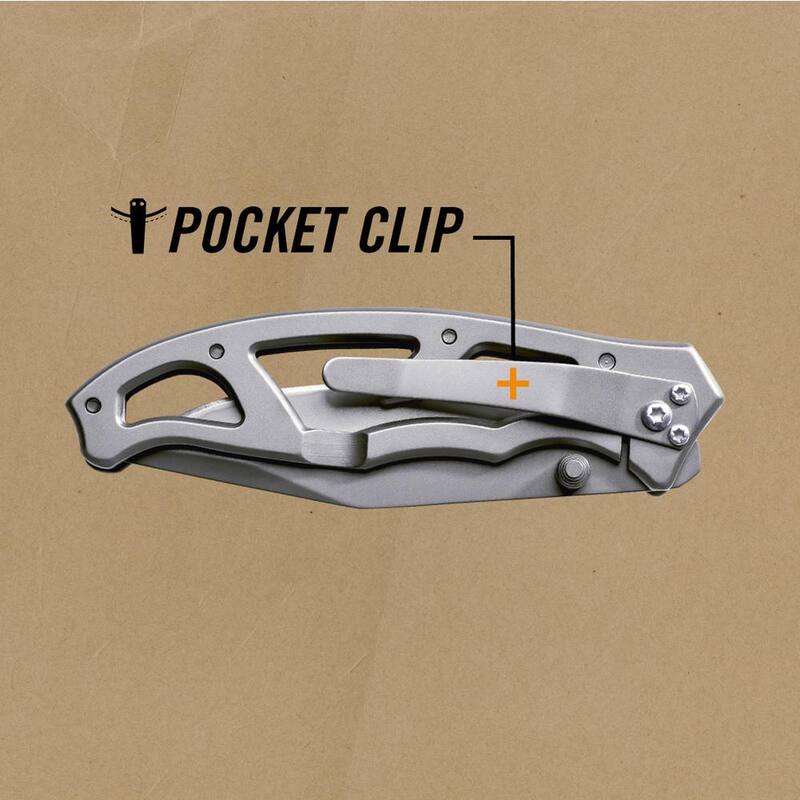 Gerber Paraframe I 3 in. Stainless Steel Folding Knife - 31-003184N