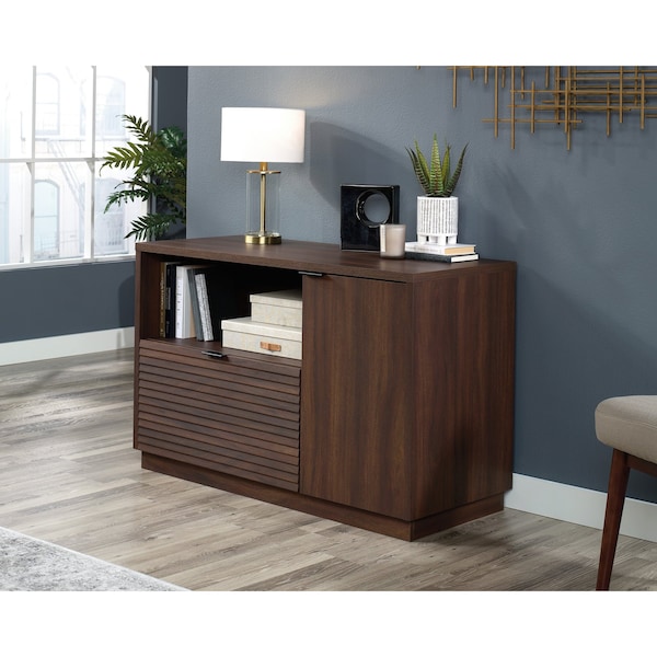 Sauder Englewood Small Credenza Spm , Top features strong and lightweight 1 in. panel construction - 426917
