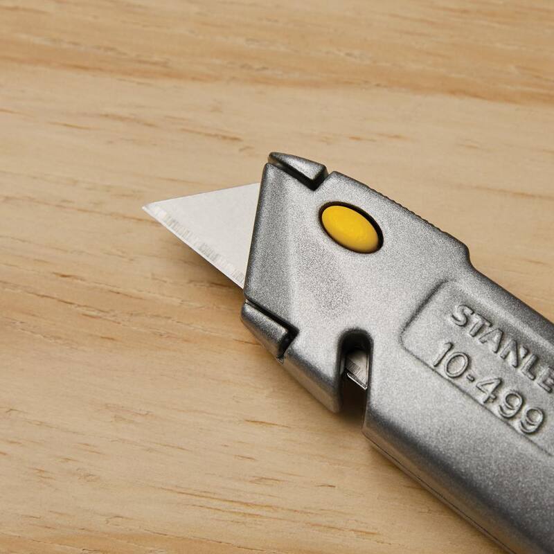 Stanley Quick-Change Retractable Blade Utility Knives Knife with Blades Included (3-Piece) - 10-499