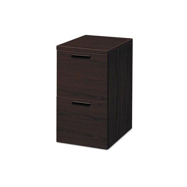 Hon HON, 10500 SERIES FILE/FILE MOBILE PEDESTAL, 15.75W X 22.75D X 28H, MAHOGANY - 105104NN