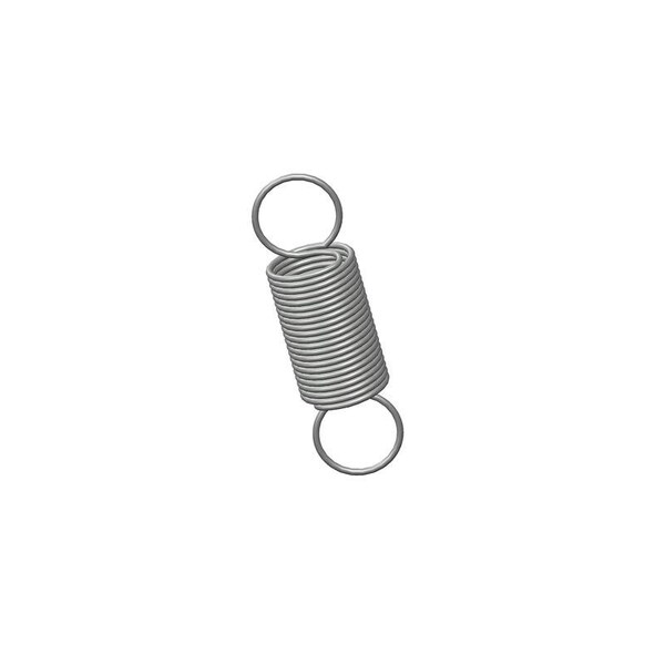 Approved Vendor Extension Spring, O= .500, L= 1.75, W= .037 - G709971332