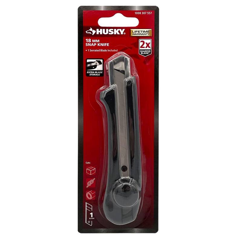 Husky 18 mm Pro Snap Blade Knife - HKY00059