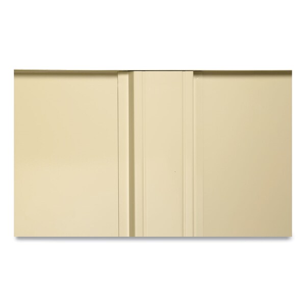 Tennsco Heavy Gauge Steel Deluxe Storage Cabinet, 36 in W, 78" H - 1870BK