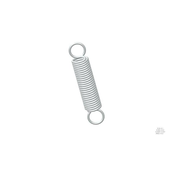 Approved Vendor Extension Spring, O=1.000, L= 5.00, W= .125 - G609968326