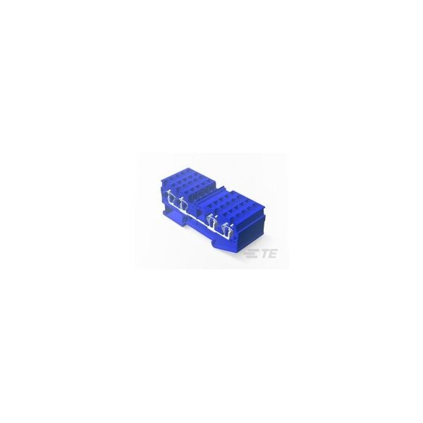 Te Connectivity 4 Mm 2 Wire 2 In 2 Out Spring Clamp Type Terminal Block - 2271579-2