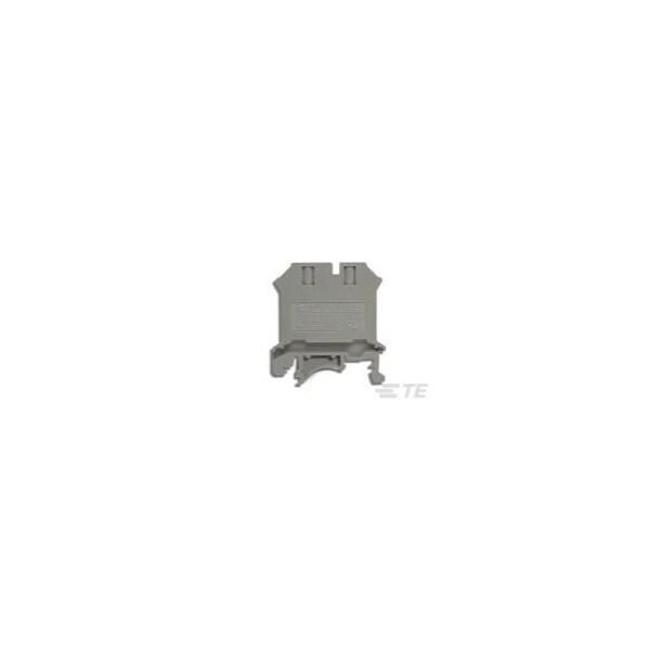 Te Connectivity Din Rail Terminal Blocks 2.5Mm2, 1 In 1 Out Screw Terminal Block - 2271677-5