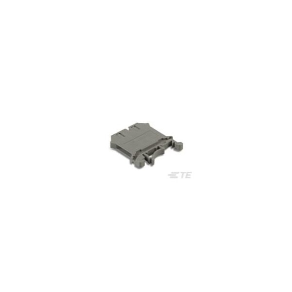 Te Connectivity Din Rail Terminal Blocks 2.5Mm2, 1 In 1 Out Screw Terminal Block - 2271677-5
