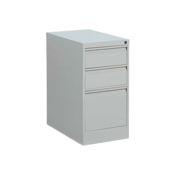 Gec Global 1900 Series Freestanding Box/Box/File Pedestal 15"W x 22-5/8"D x 27-5/8"H Light Grey - 19FP23BBF-LGR