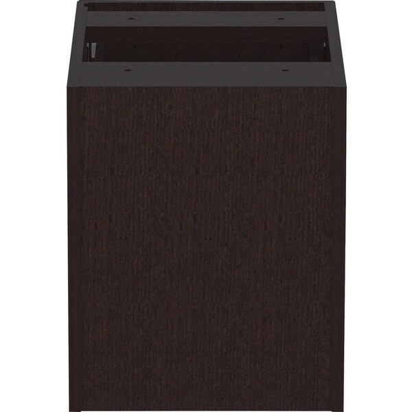 Lorell Pedestal, Hanging, Laminate, B/F, 16"x22"x21", Espresso - LLR18222