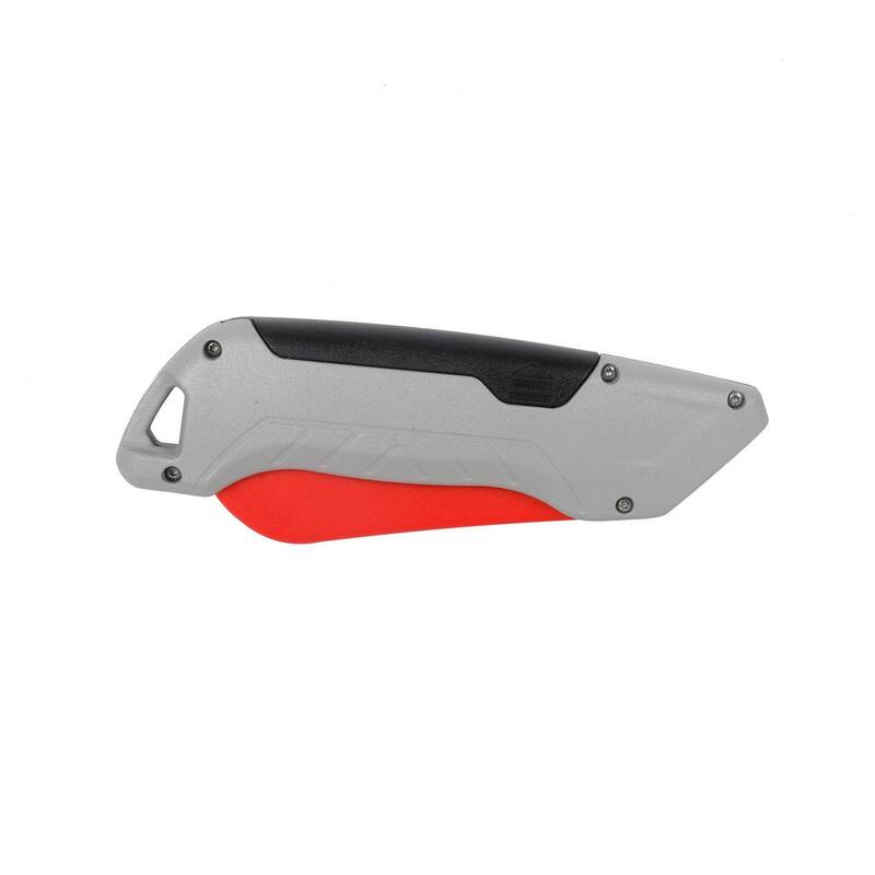 Husky Aluminum Squeeze Safety Utility Knife - 00044