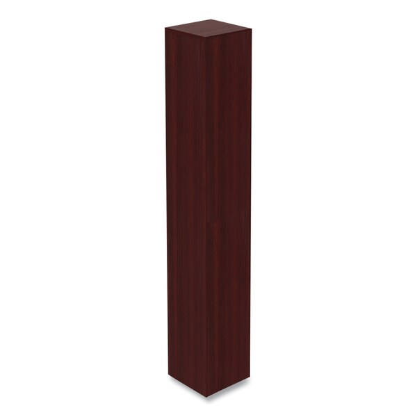 Alera Valencia Series Narrow Profile Bookcase, SixShelf, 1181w x 1181d x 7173h, Mahogany - ALEVA67212MY