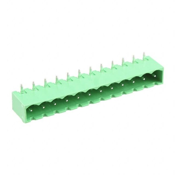 Fci Pluggable Terminal Blocks Oq 5.08 12P Green @ Logo   Close Stackabel Right Angle Nl66 - OQ12545100J0G