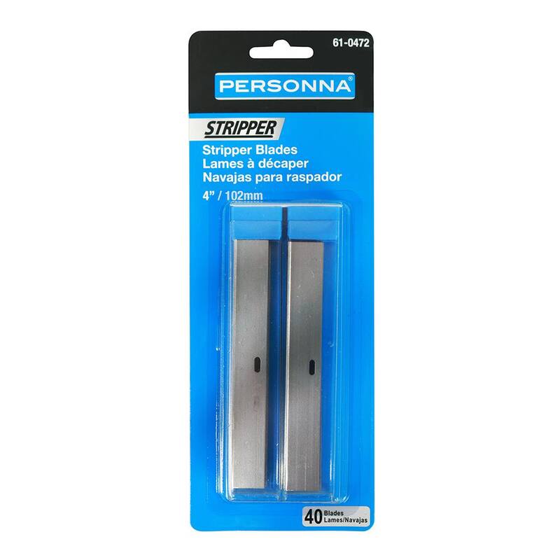 Personna 4 in. Stripper Blades (40-Pack) - 61-0472-0000