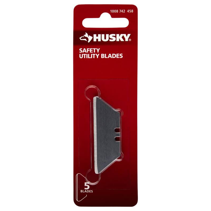 Husky High Carbon Steel Husky Safety Blades (5-Pack) - 84-0149-0000