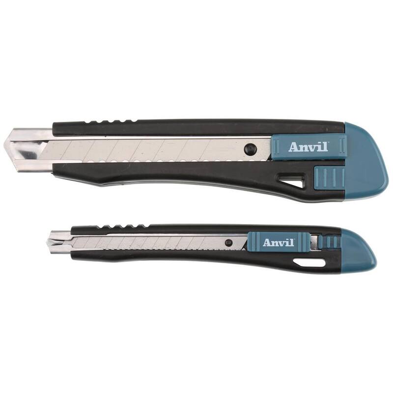 Anvil 18 mm and 9 mm Snap-Off Utility Knife Set (2-Piece) - 86-212-0111