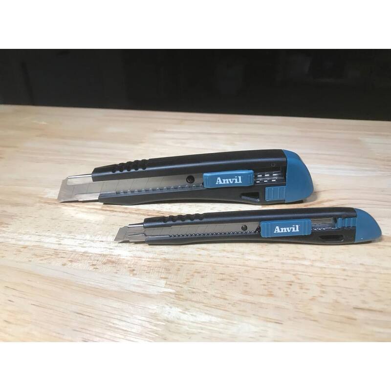 Anvil 18 mm and 9 mm Snap-Off Utility Knife Set (2-Piece) - 86-212-0111
