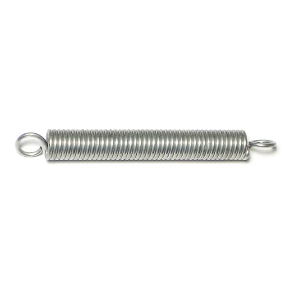 Midwest Fastener 5/16" x .051" x 2-3/4" Steel Extension Springs 6PK - 18583