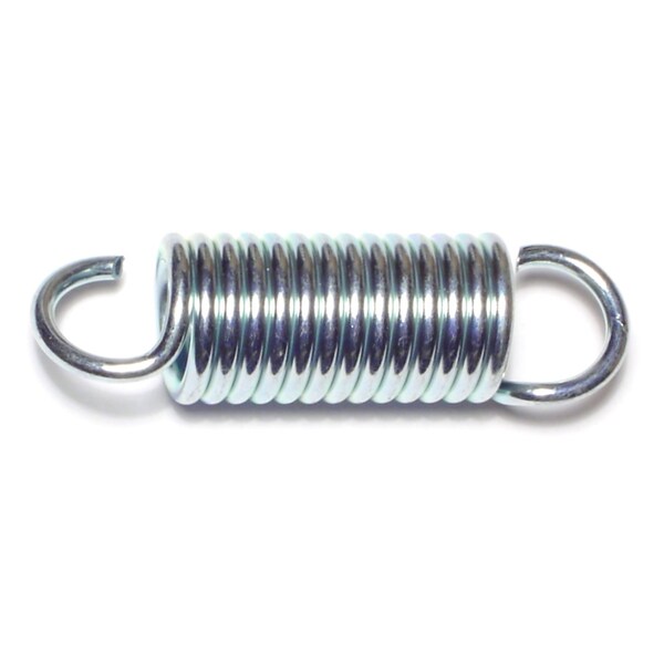Midwest Fastener 3/4" x 2-5/8" x .1055" WG Steel Extension Springs 6PK - 18538