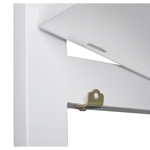 Regency Regency Flip Flop 67 in 6 Shelf High Folding, No Tools Assembly, Wood Bookcase- White - FFC6712WH