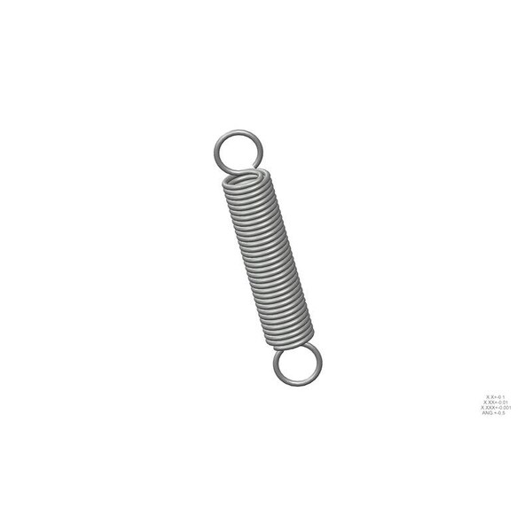 Approved Vendor Extension Spring, O=1.000, L= 5.50, W= .115 - G009968254