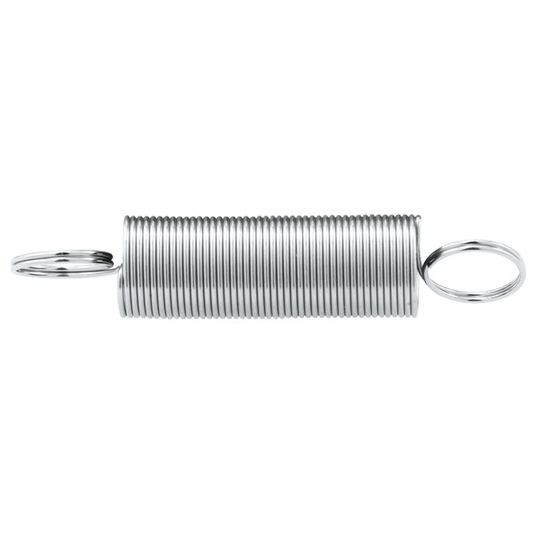 Prime-Line Extension Spring, 5 in. x 1-1/2 in. x 0.020 in., Steel, Double Loop, PK2 - SP 9601
