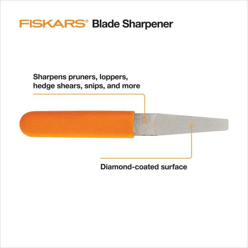 Fiskars 6 in. Diamond Coated Blade Sharpener - 378340-1003