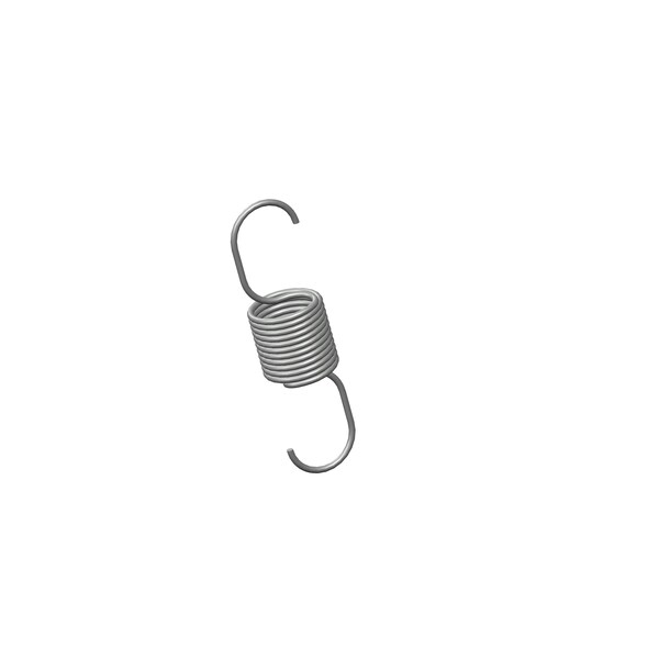 Approved Vendor Extension Spring, O= .437, L= 1.25, W= .037 - G709972629