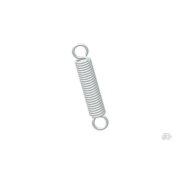Approved Vendor Extension Spring, O=1.000, L= 5.50, W= .148 - G409968779