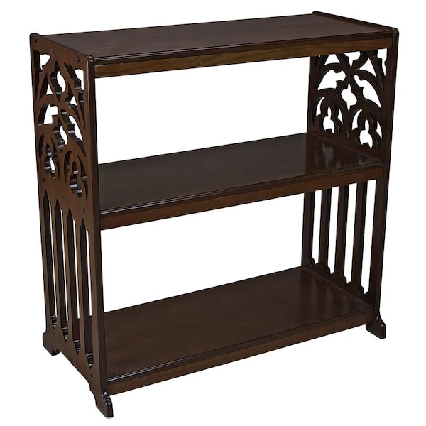 Design Toscano St. Thomas Aquinas Gothic Wooden Bookshelf - BN1330