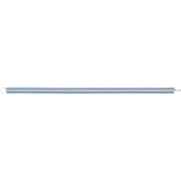 Prime-Line Extension Spring 9/16 in. x 16-1/2 in. x 0.054 in., Steel, Single Loop - SP 9639