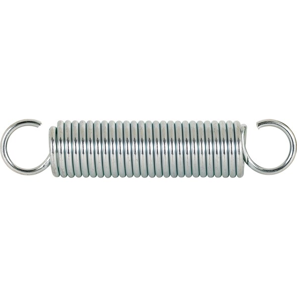 Prime-Line Extension Spring, 1-1/4 in. x 6-1/2 in. x 0.162 in., Steel, Loop - SP 9629