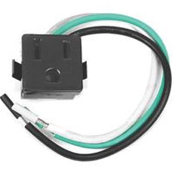 Swivel Outlet 3 Prong Blk 2 Wire Lead 61016 - SW109345