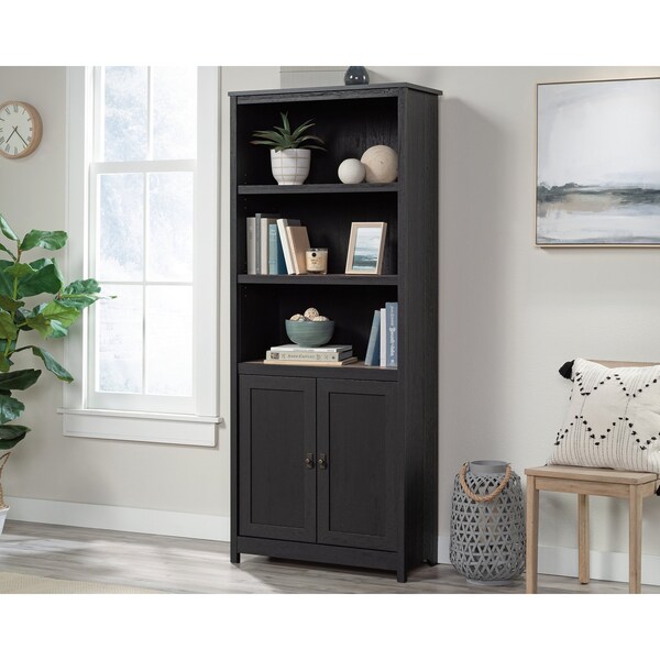 Sauder Cottage Road Library With Doors Ro/lo , Three adjustable shelves for customizable storage options - 431262