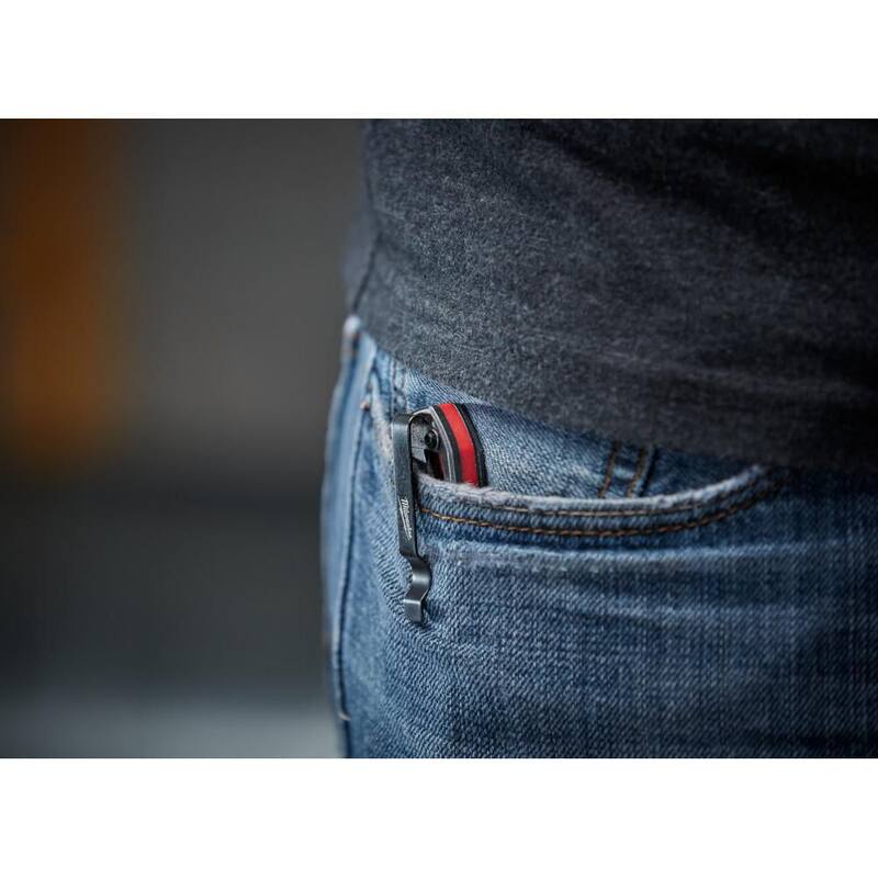Milwaukee 3.5 in. Hardline D2 Steel Smooth Blade Pocket Folding Knife - 48-22-1999