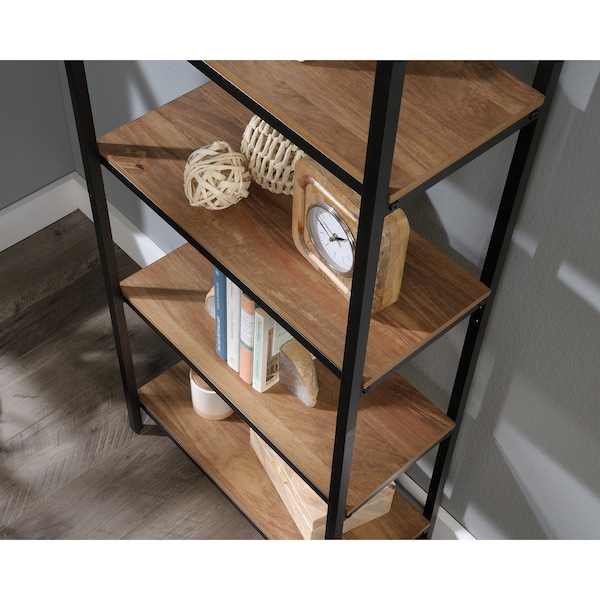 Sauder North Avenue Tall Bookcase Msm , Open shelving for storage and display of your favorite items - 428199