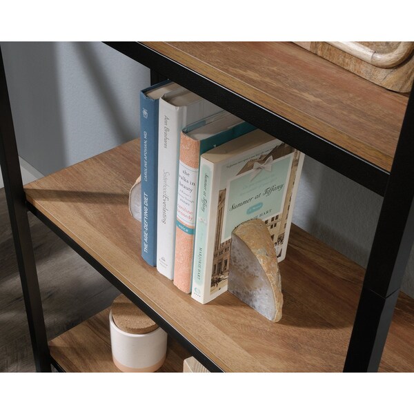 Sauder North Avenue Tall Bookcase Msm , Open shelving for storage and display of your favorite items - 428199