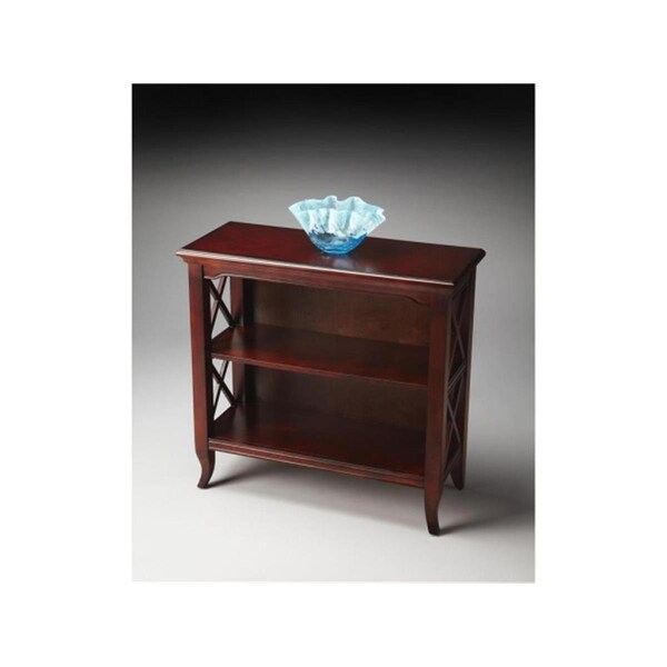 Convenience Concepts Newport Plantation Cherry Low Bookcase - HI622190