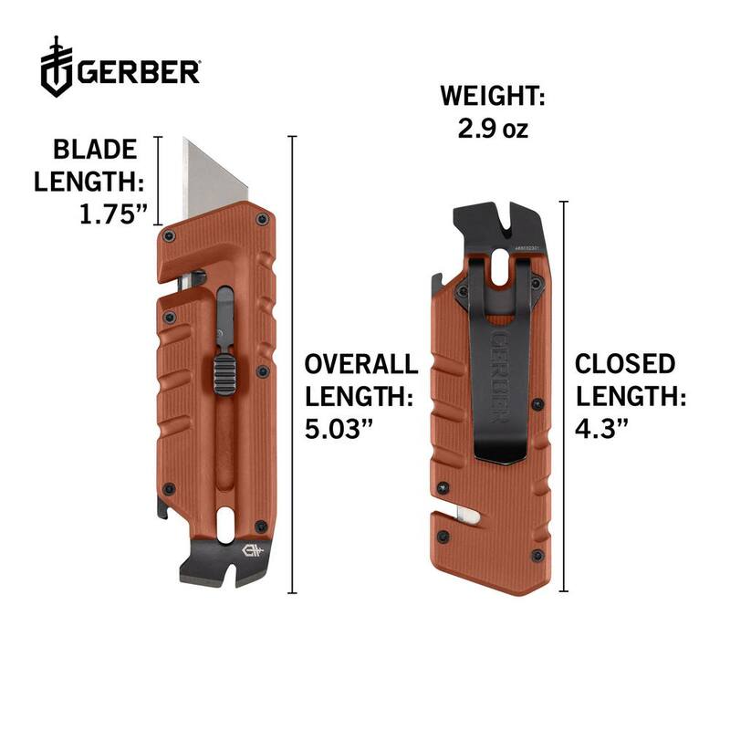 Gerber Prybrid 8-in-1 Multi Tool Utility Knife - 1068148