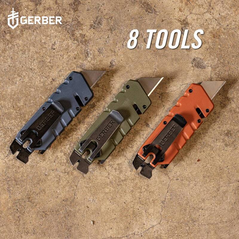 Gerber Prybrid 8-in-1 Multi Tool Utility Knife - 1068148
