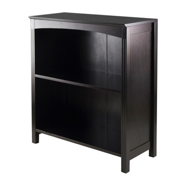 Winsome Trading Winsome Trading 92327 Terrace Storage Shelf 3-Tier 26 in. wide in Espresso - 92327