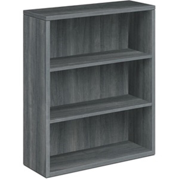 The Hon Co 36 x 13.1 x 43.4 in. 10500 Series Sterling Ash Laminate Bookcase - HON105533LS1