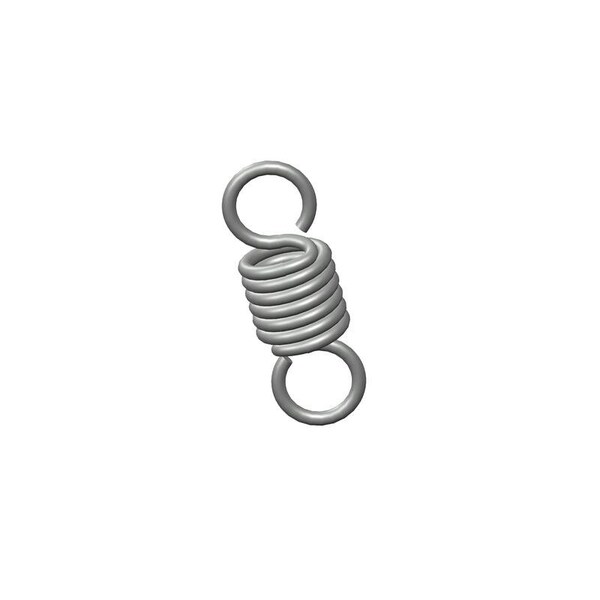 Approved Vendor Extension Spring, O= .500, L= 1.38, W= .075 - G409960469