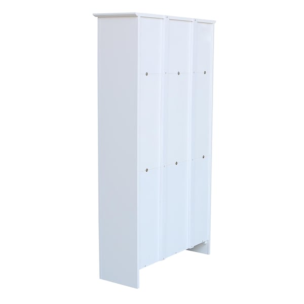 International Concepts Shaker Bookcase, 60"H, White - SH08-3226A