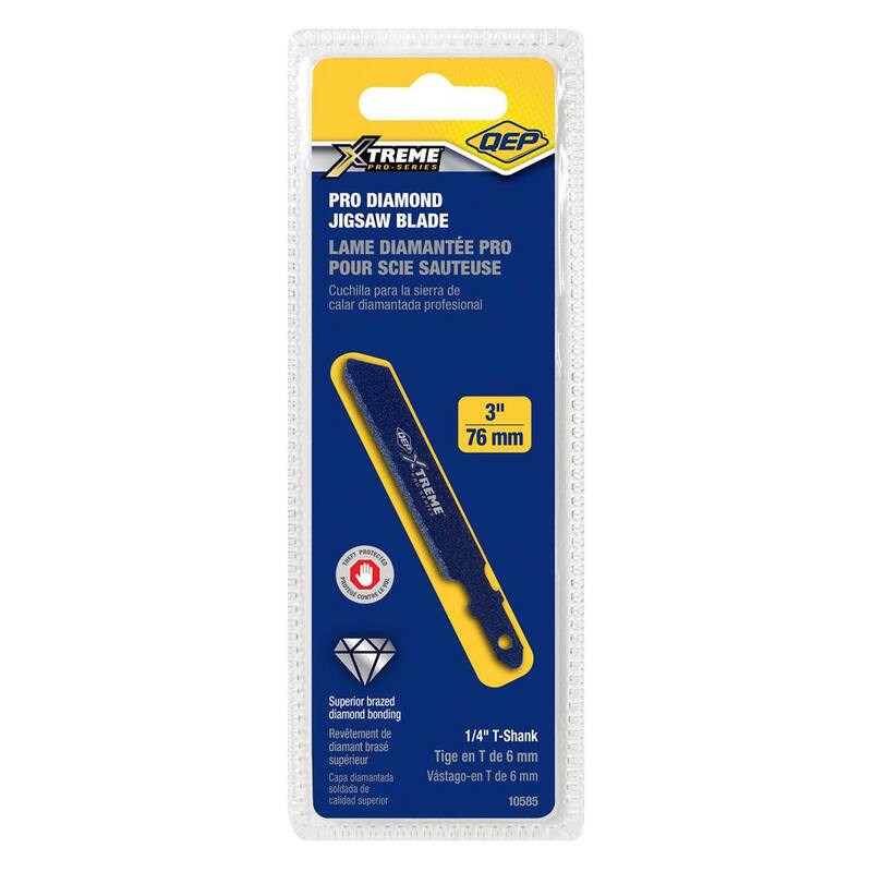 QEP 3 in. Diamond Edge Jig Saw Blade - 10585