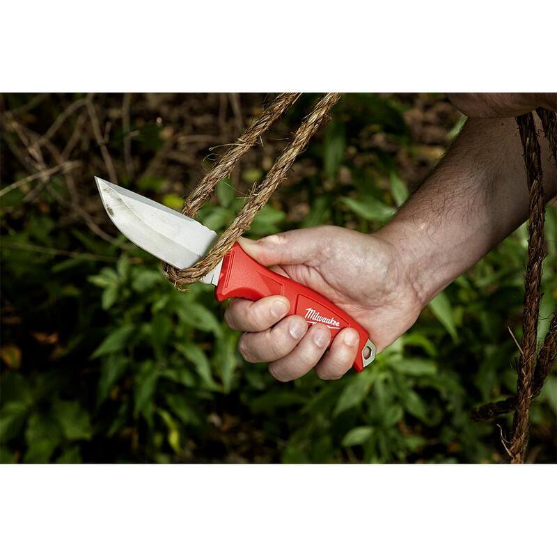 Milwaukee 4 in. Tradesman Fixed Blade Knife - 48-22-1926