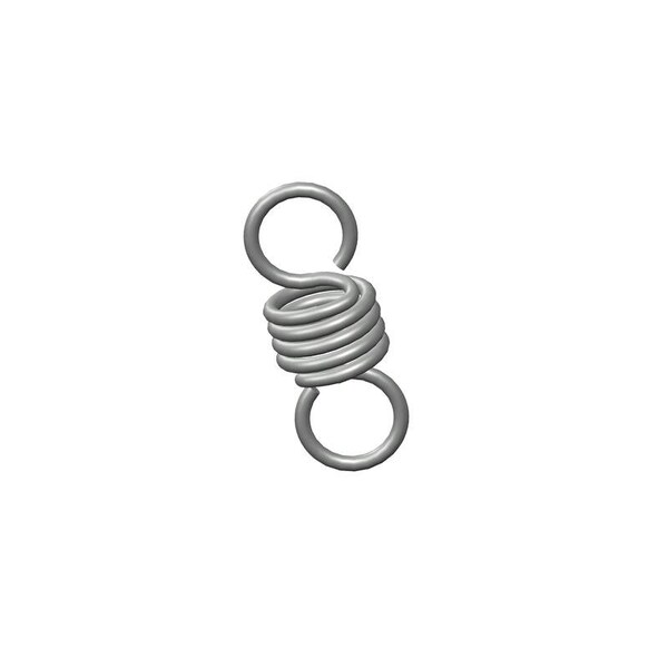 Approved Vendor Extension Spring, O= .500, L= 1.25, W= .067 - G109960066