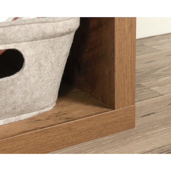 Sauder 4-Cube Organizer Rural Pine 3a , Versatile design creates multiple storage solutions - 431399