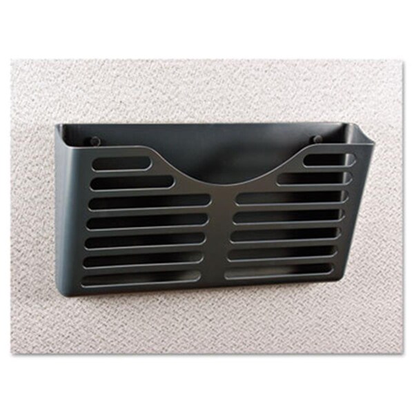 Coolcrafts Recycled Plastic Cubicle Single File Pocket  Black - CO883765