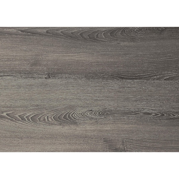 Homeroots 47.5 in. Dark Taupe Particle Board & MDF Bookshelf with Adjustable Shelves - 333358
