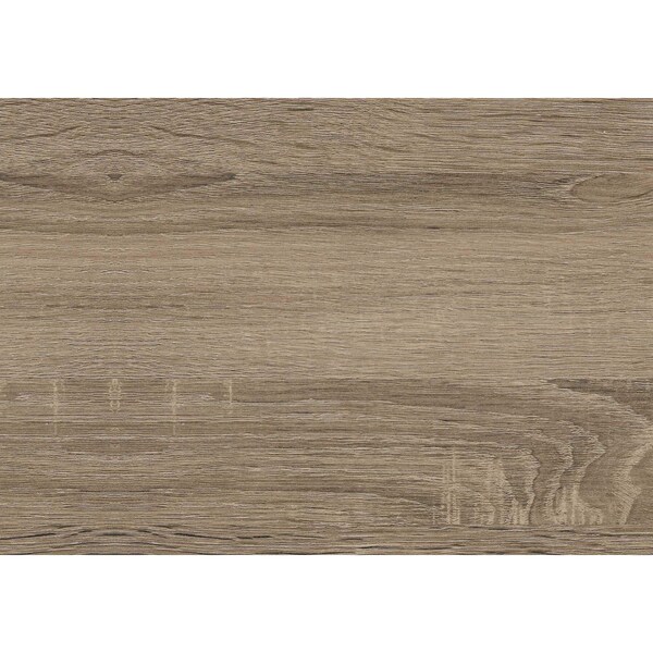 Homeroots 48 in. Dark Taupe MDF & Black Metal Bookshelf - 333424